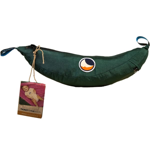 Hamac bivouac TICKET TO THE MOON MINI HAMMOCK SET DARK GREEN/DARK GREEN