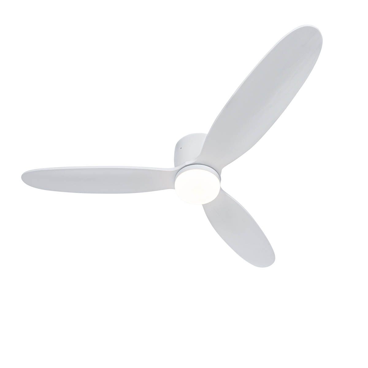 Plafondventilator wit 132cm incl. LED dimbaar met afstandsbediening - Sofio