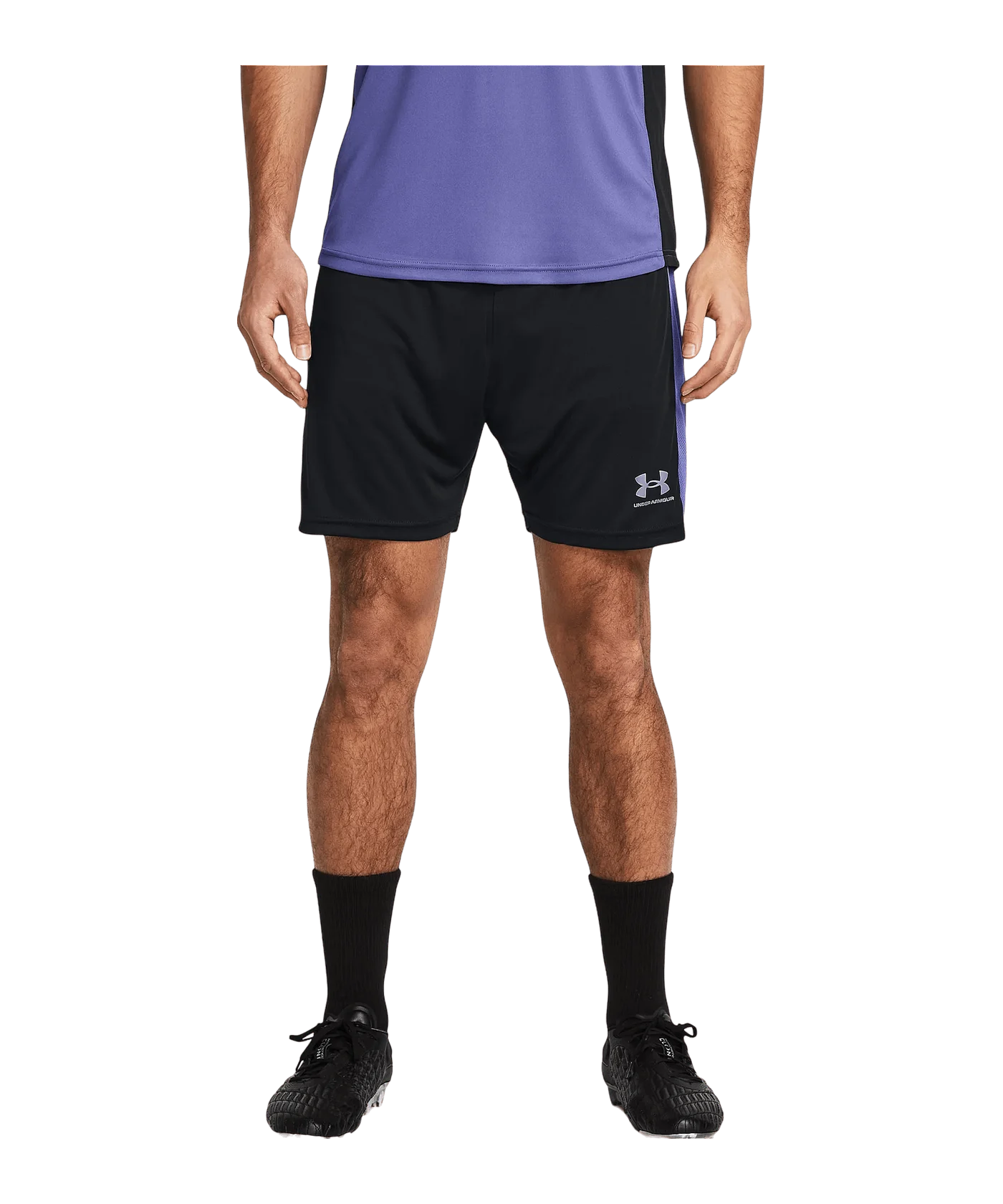 Under Armour Challenger Knit Short Schwarz F004