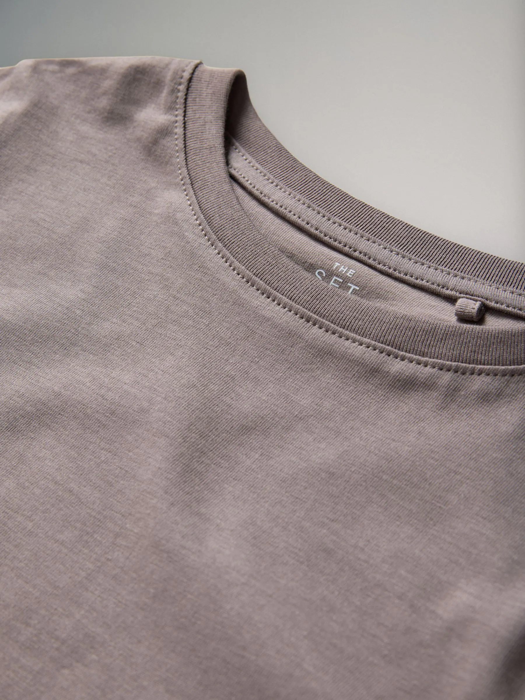 The Set 6 Pack Regular Long Sleeve Cotton T-Shirts