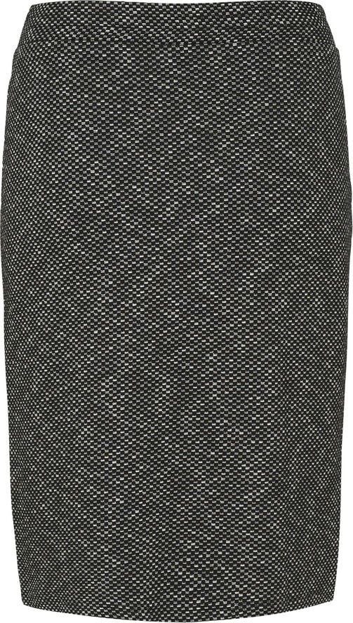 Kaffe KAtippie Skirt Black / chalk mini check