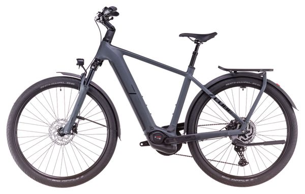 VTC Électrique Cube Kathmandu Hybrid One 800 Shimano Cues 10V 800 Wh 700 mm Gris Shadow 2025