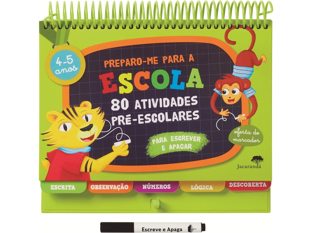 LIVRO PREPARO-ME PARA A ESCOLA 4-5 ANOS
