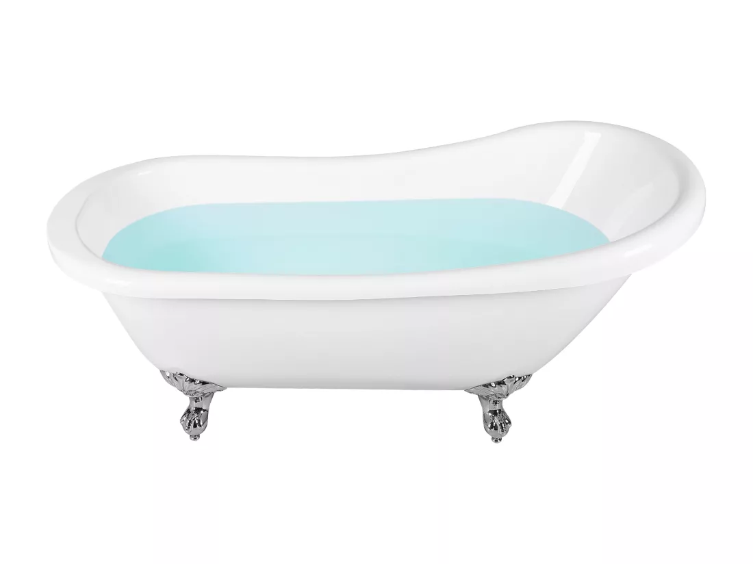 Baignoire îlot blanche 170 x 76 cm CAYMAN