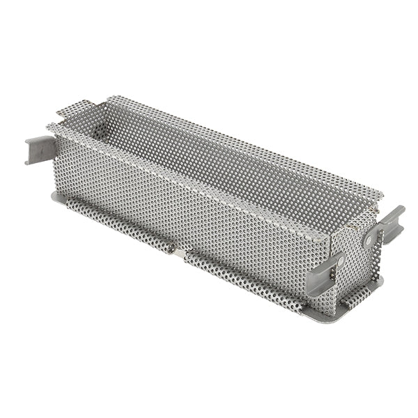 Moule à pâté croûte perforé inox Géo forme 24 cm De Buyer