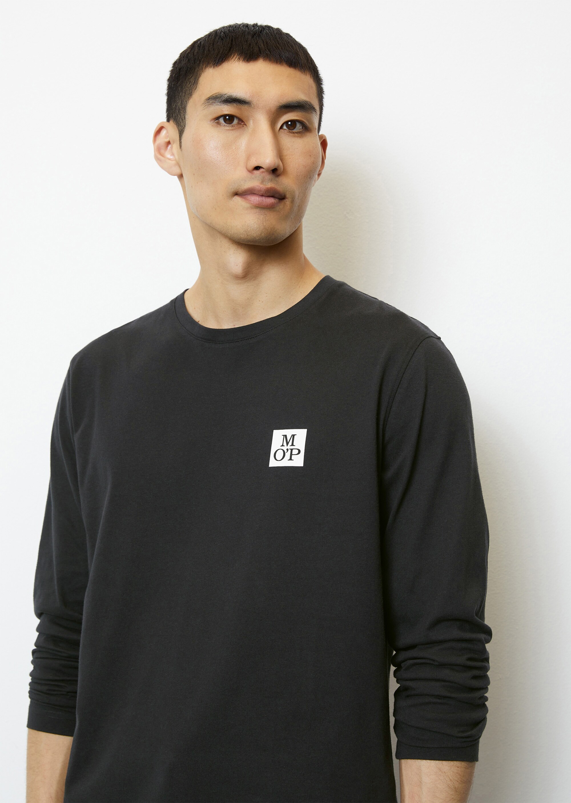 Longsleeve regular in schwerer Jersey-Qualität