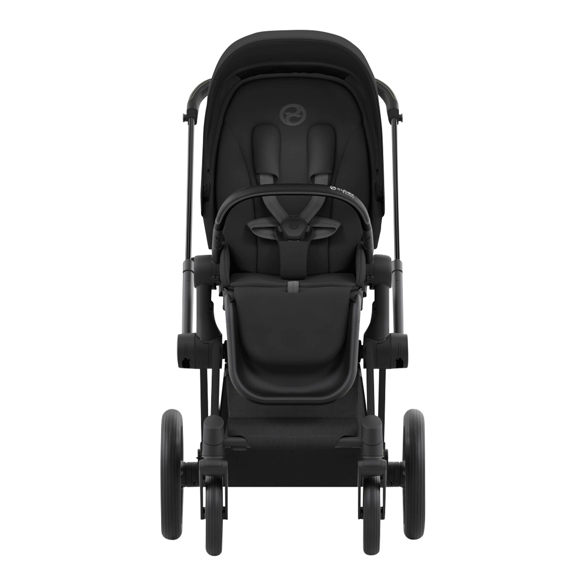 Cybex - PLATINUM Kombikinderwagen PRIAM Trio-Set inkl. Babyschale Cloud T i-Size matt black / sepia black