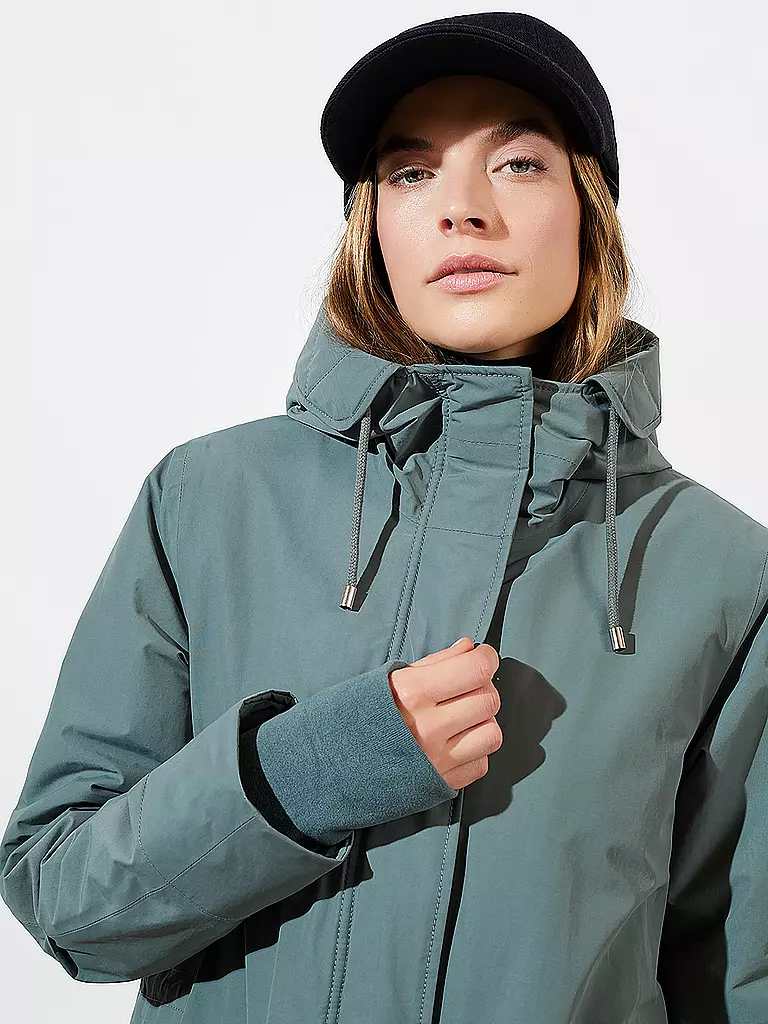 LANGER CHEN Parka LISMORE grün