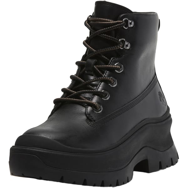 Après ski TIMBERLAND W ROXIE LANE MID LACE UP BLACK FULL GRAIN