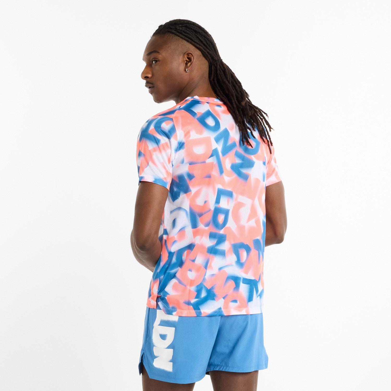 New Balance Ath Ss Mlt Smal Running Top Mens