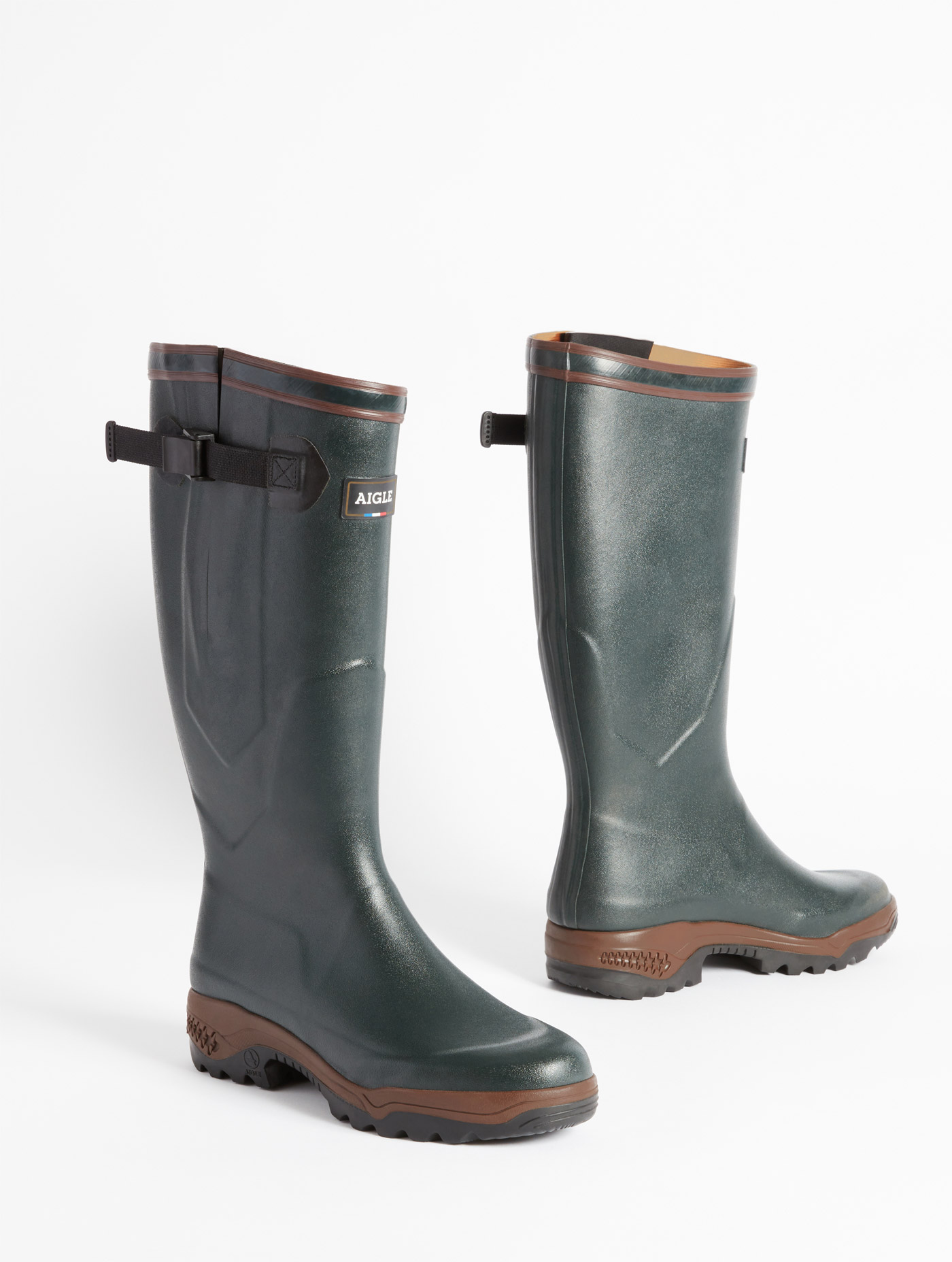 Bottes anti-fatigue adaptées à tous les mollets Made in France BRONZE