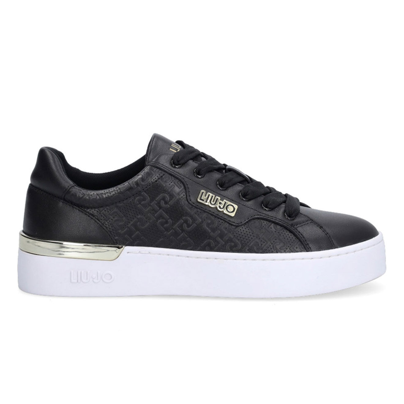 Liu-Jo Sneakers en Cuir Giulia noires
