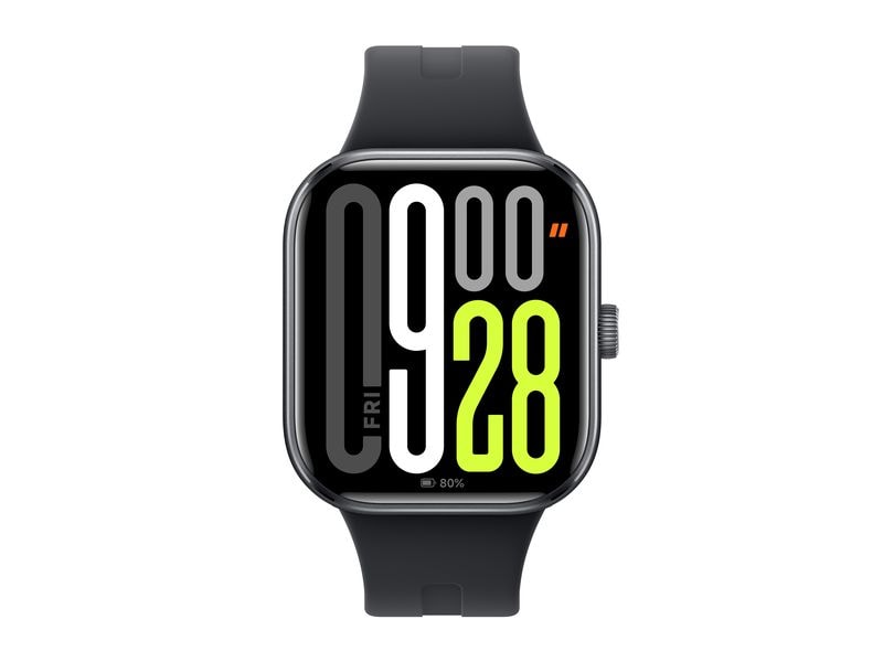 Xiaomi Redmi Watch 5 Schwarz Smartwatch mit ultragrossem 2.07-Zoll-AMOLED-Display