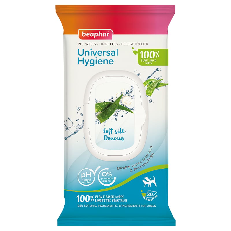 Beaphar Dierendoekjes Universal Hygiene Hond Kat 30 stuks | 15392