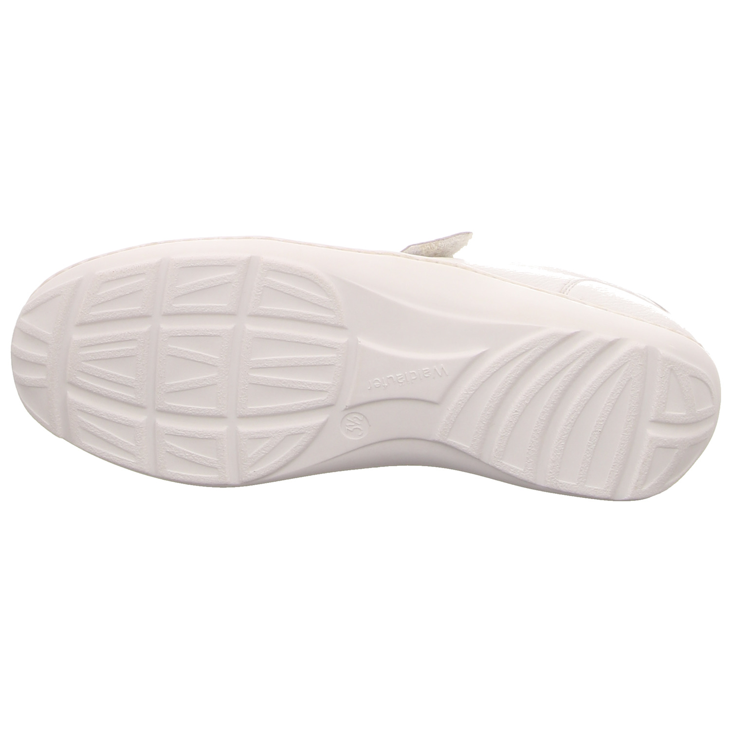 Waldläufer Spangenschuh weiß weiss/weiss kombi