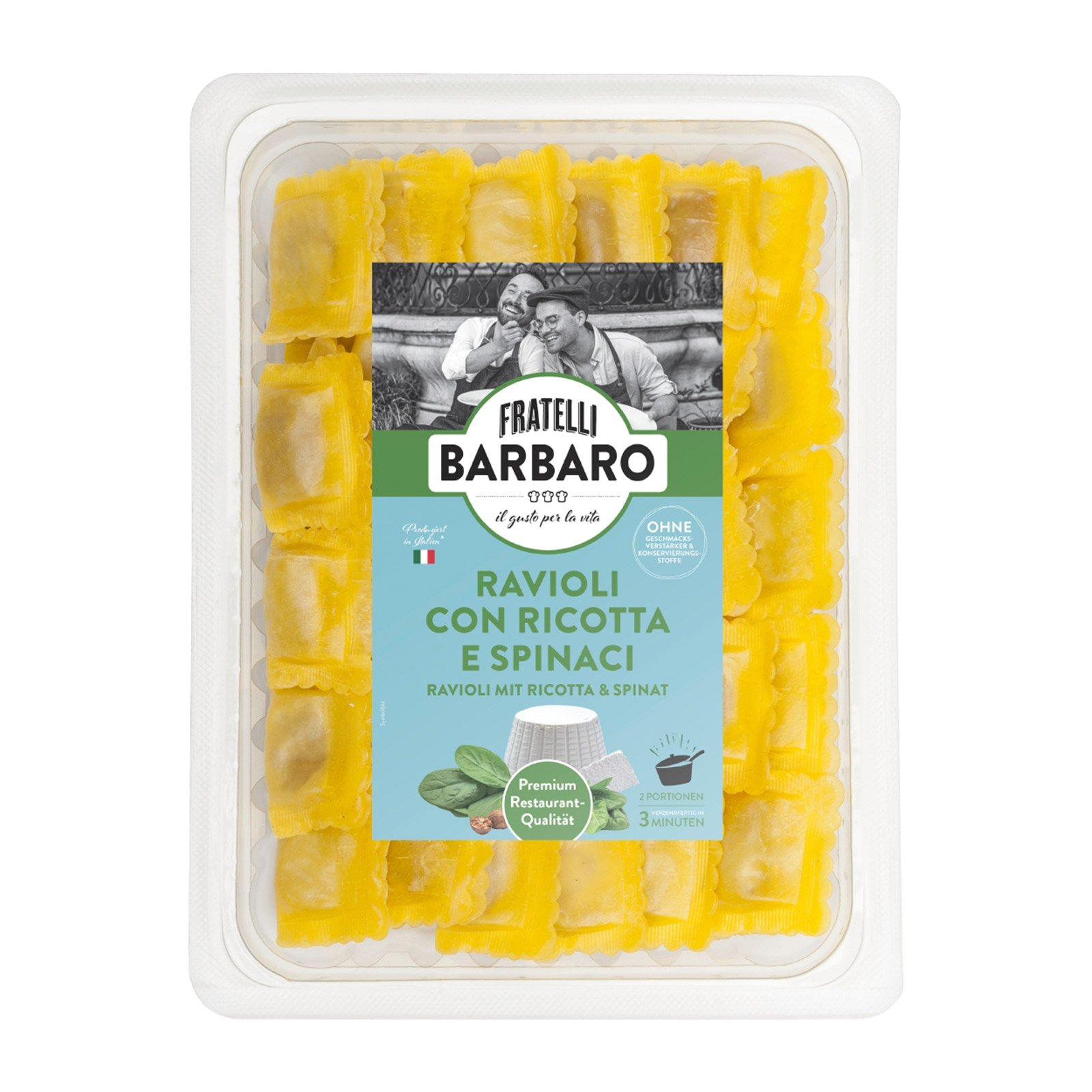 Fratelli Barbaro Ravioli Ricotta&Spinat