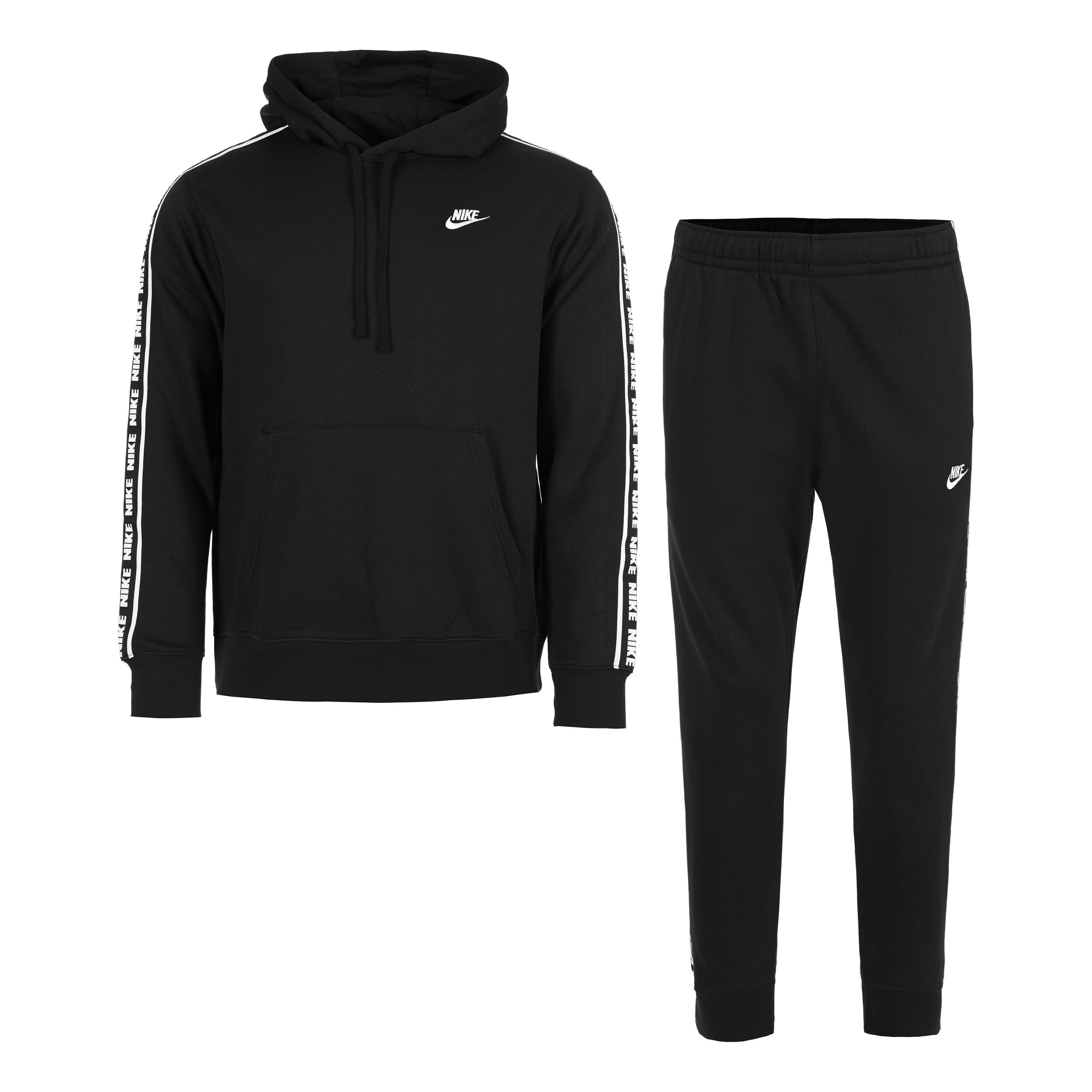 Nike Club Fleece GX Survêtement Hommes - Noir , Blanc