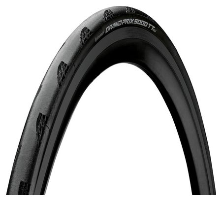 Pneu Route Continental Grand Prix 5000 TT TR 700c Tubeless Ready Souple BlackChili Vectran Breaker LazerGrip ACT