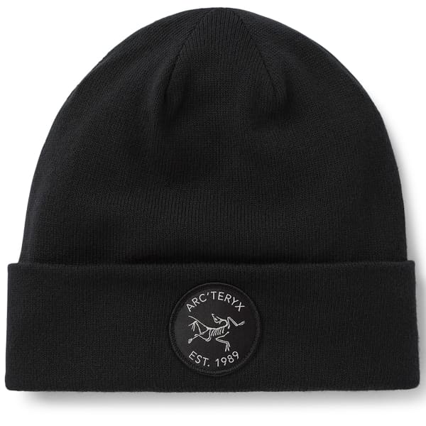 Bonnet Bandeau ski de randonnée ARC'TERYX BIRD PATCH TOQUE BLACK