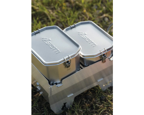 SKOTTI BOKS multifunctionele roestvrijstalen box 1,0 l