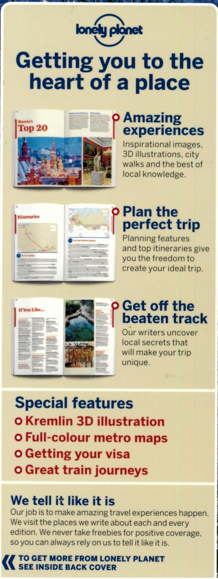 LONELY PLANET - RUSSIA LONELY PLANET EN ANGLAIS