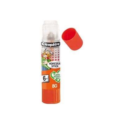 Cléopâtre Cléostick Astérix - 6 Bâtons de colle - 8 g - transparent