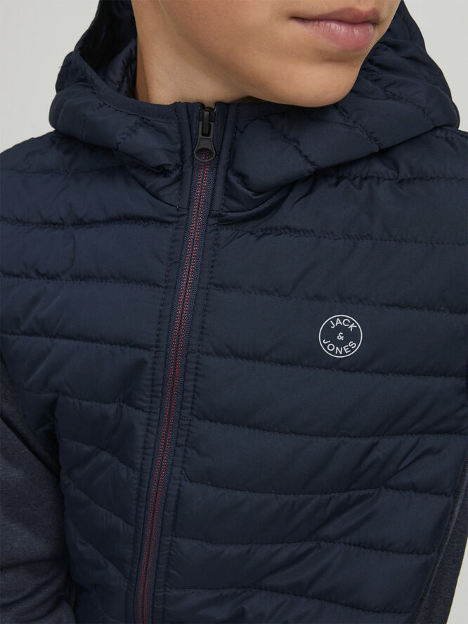 Jack & Jones JJEMULTI QUILTED JACKET NOOS JNR Navy blazer/set-in sleeves