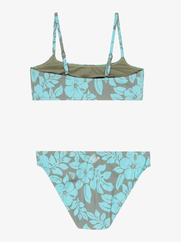 Roxy Spirit Set Ensemble bikini bralette deux pièces Vert Filles 6-16 ans