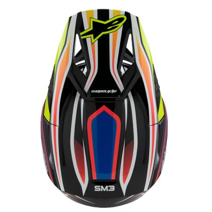Casque cross Alpinestars SUPERTECH S-M3 - WURX - ENFANT - Noir / Jaune
