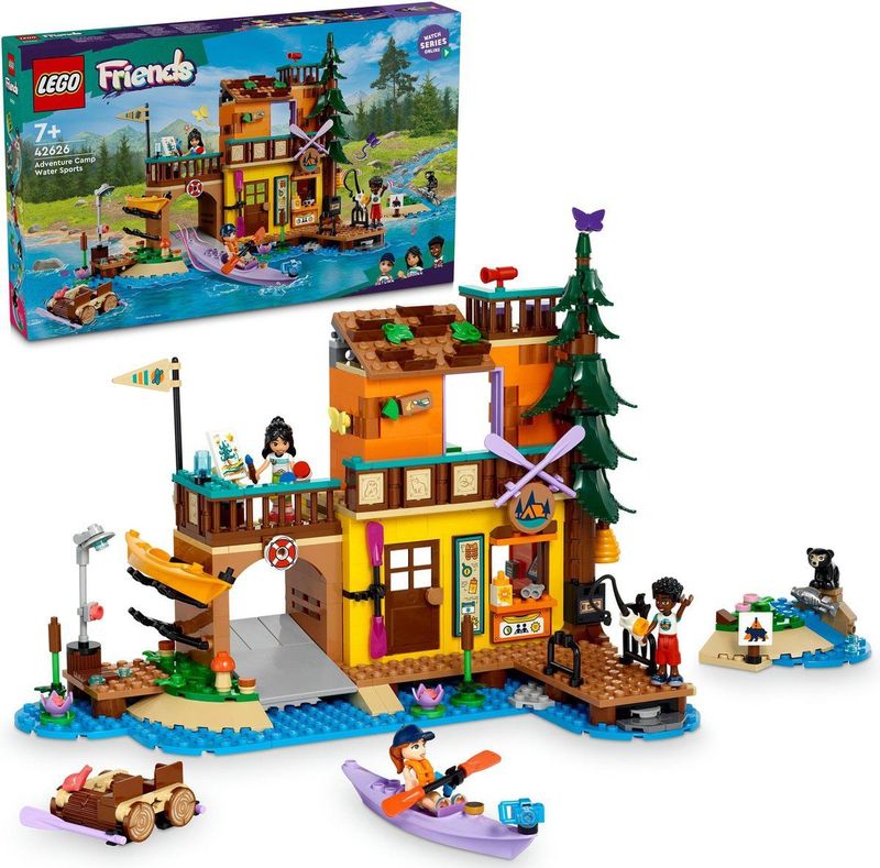 LEGO Friends - Avonturenkamp Watersporten - Bouwset - Inclusief Minipoppetjes