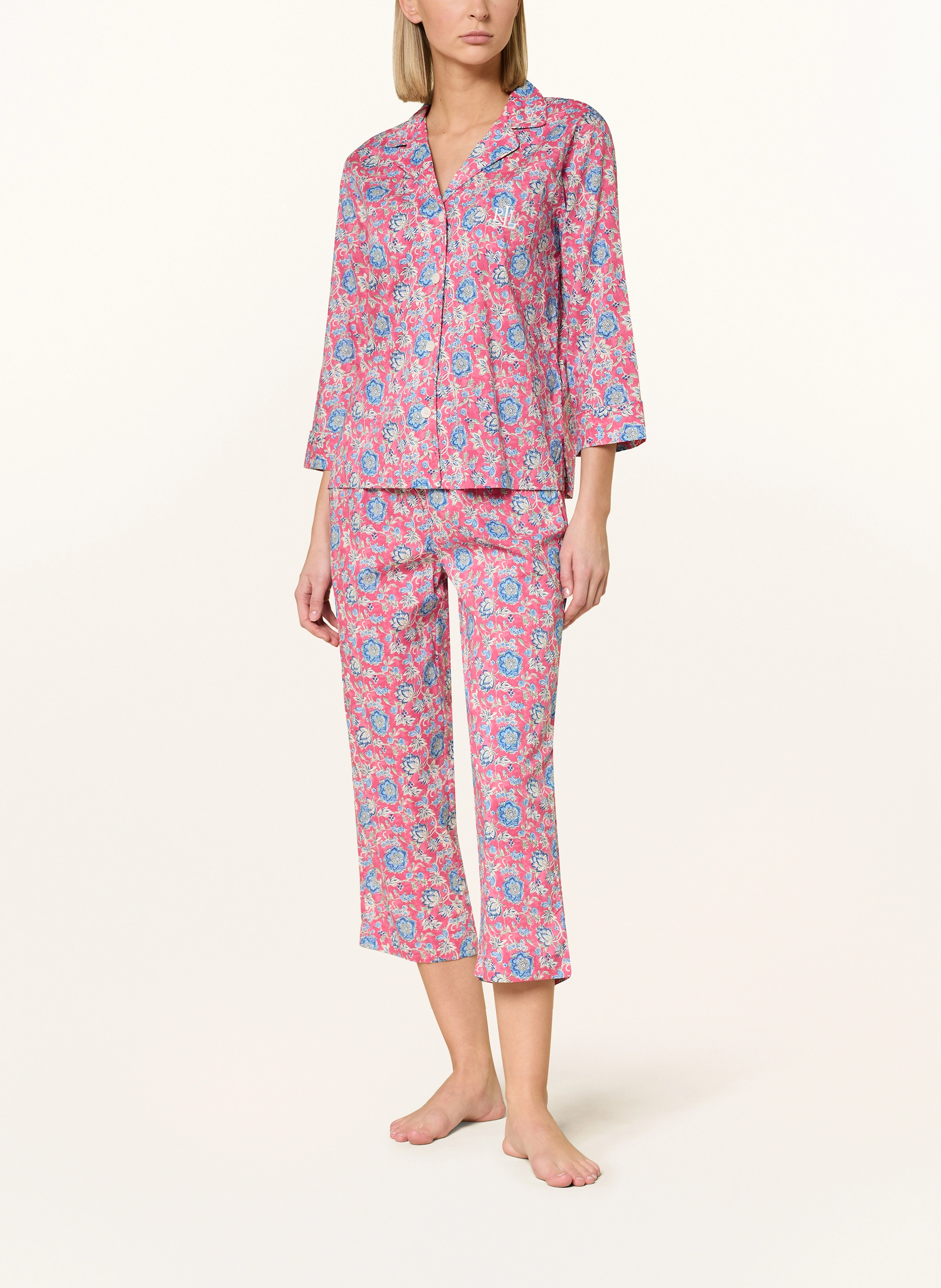 LAUREN RALPH LAUREN 3/4-Schlafanzug
