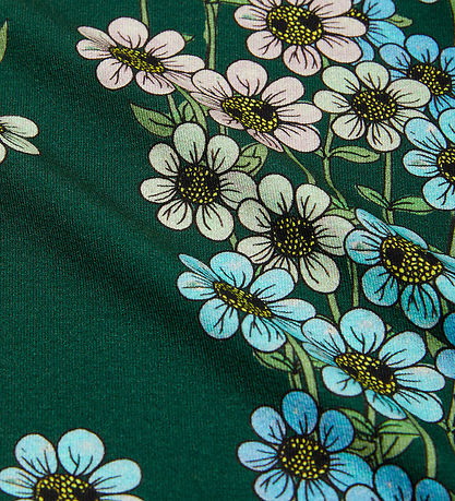 Mini rodini Babys?t - Body/Leggings - Daisys Aop -  Grøn
