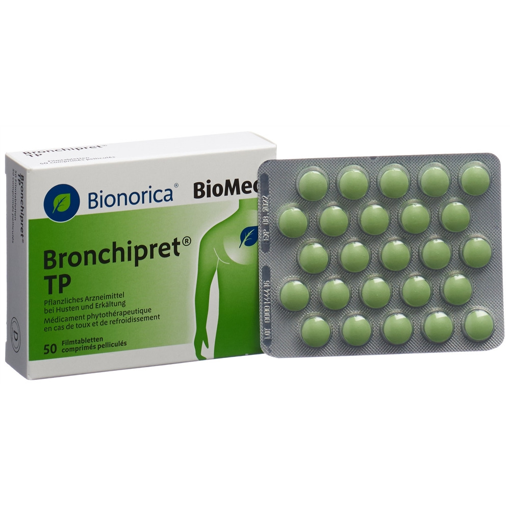 BRONCHIPRET TP<br>50 Stück, Blister, Filmtablette