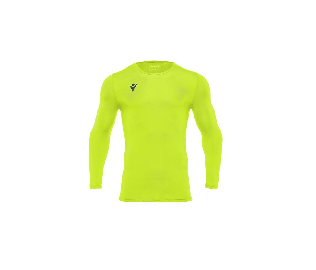 MACRON MA9192 - T-shirt de Football Performant à Manches Longues