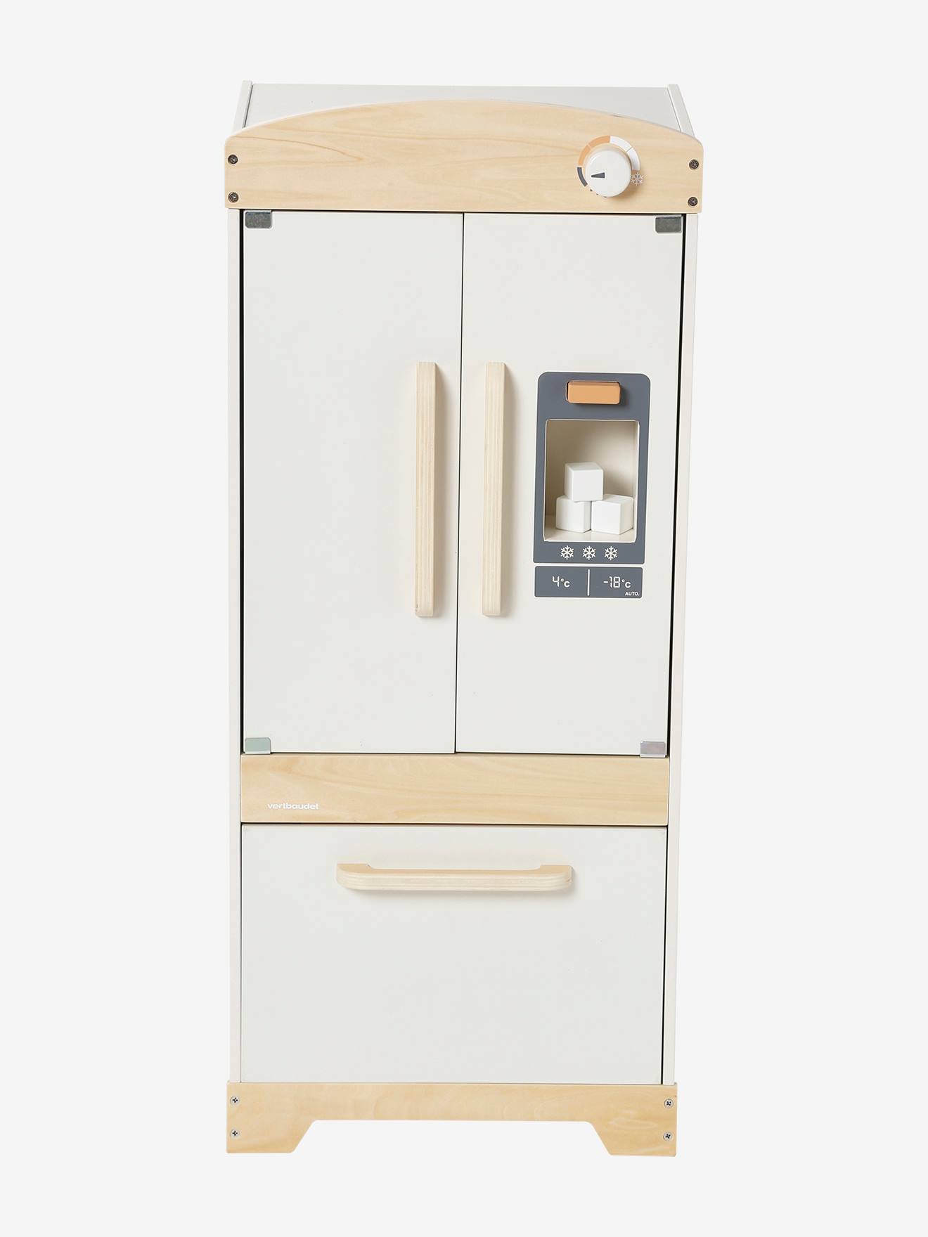 Refrigerador de madeira bruta com certificação FSC®