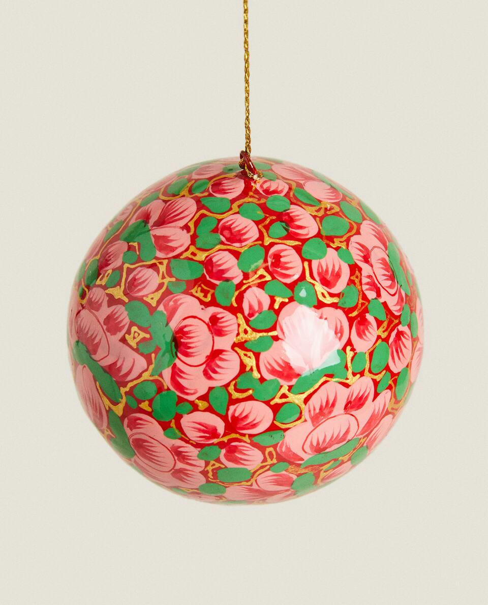 Enfeite de Natal de Papel Pintado