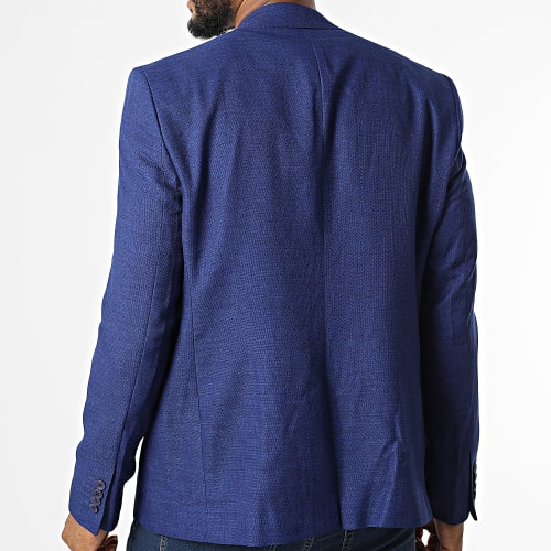 Veste Blazer Décor Bleu Roi