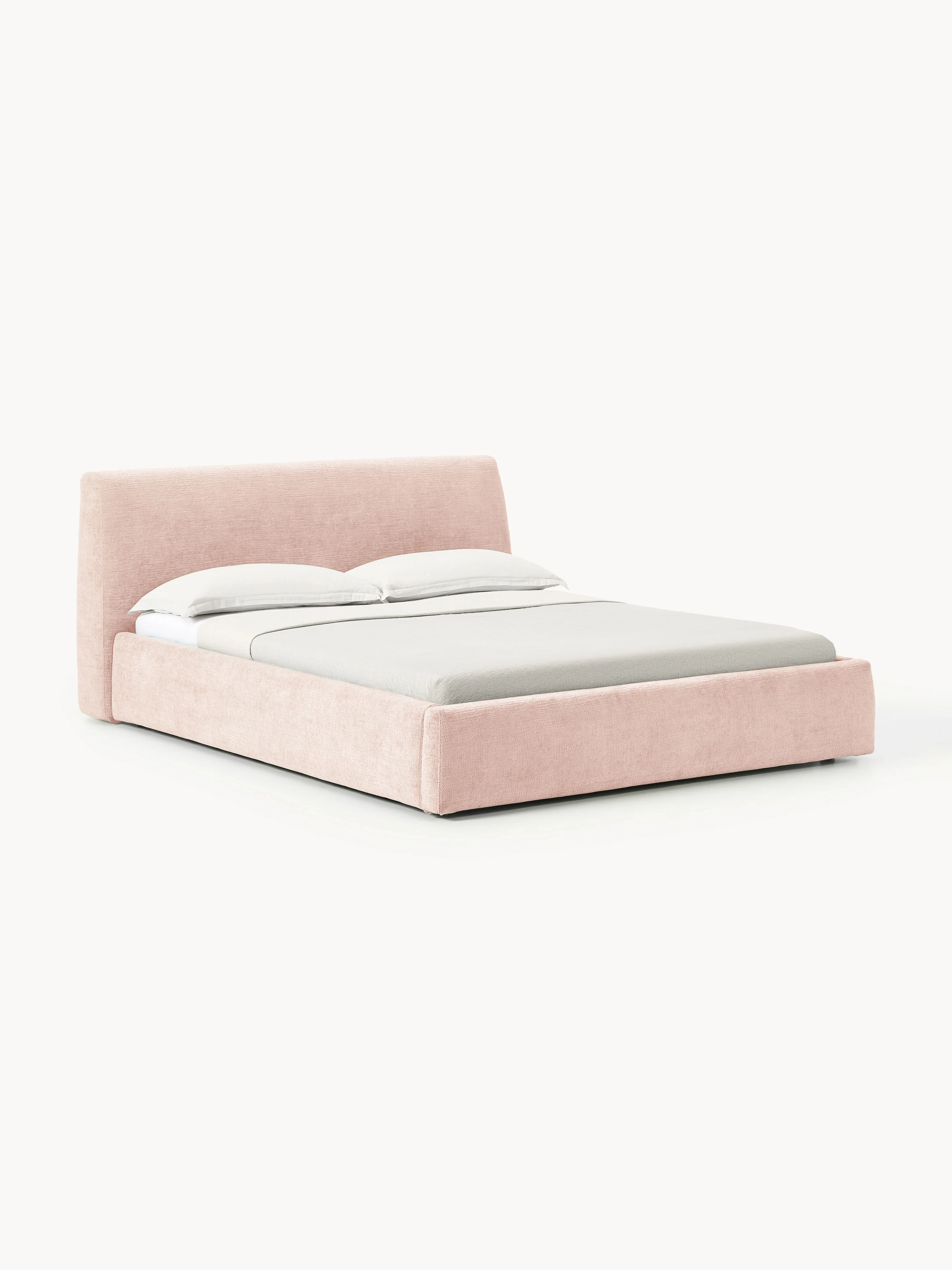 Gestoffeerd bed Cloud met opbergruimte