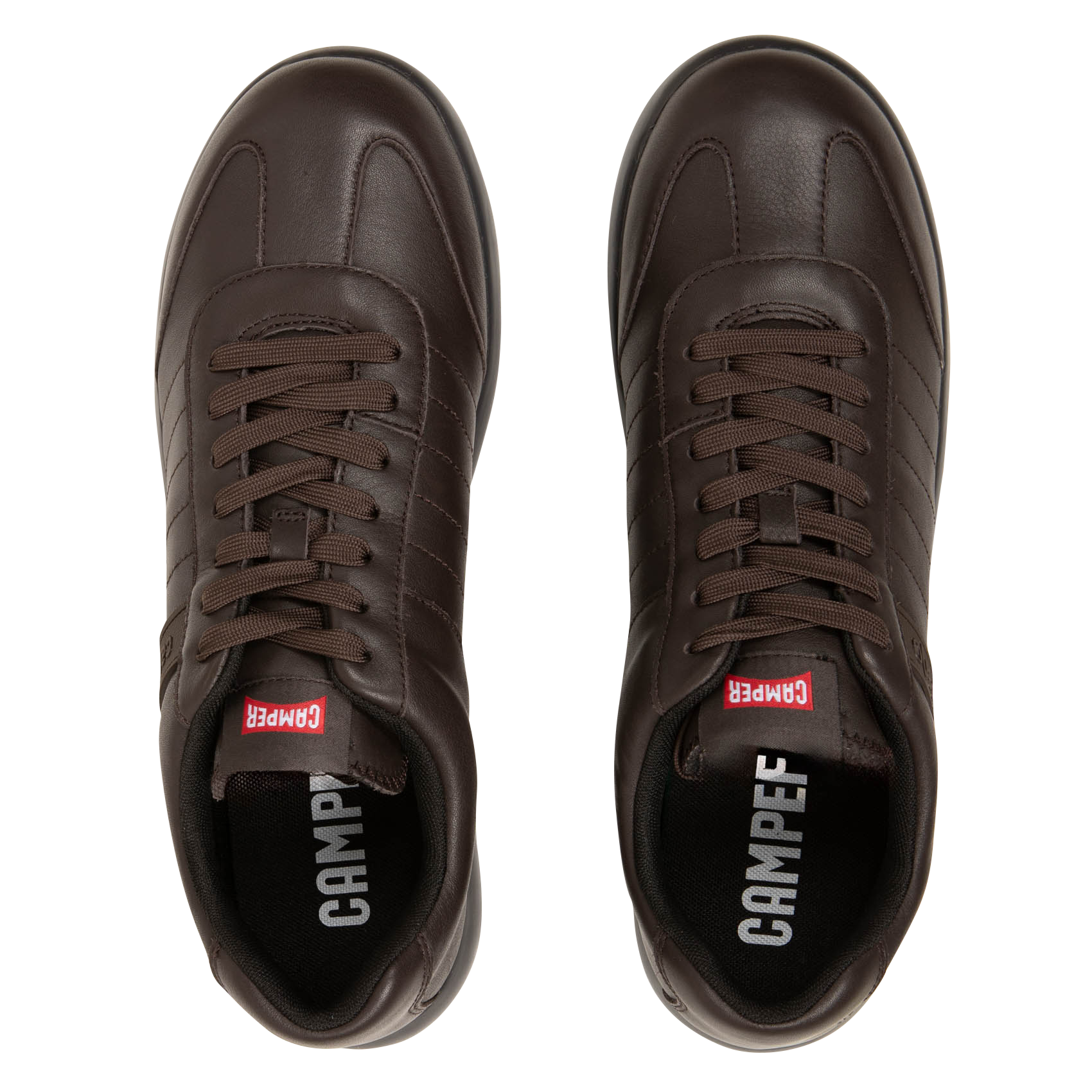 PELOTAS XLF - Baskets basses en cuir | Marron