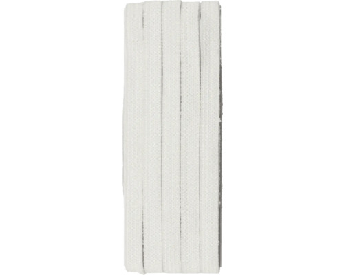 Super elastische witte rubberen band 3 m x 8 mm