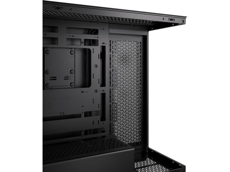 Corsair PC-Gehäuse 3500X TG Schwarz Mid-Tower PC-Case mit atemberaubender Ästhetik und geräumigem Innenraum