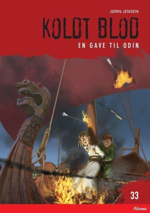 Koldt Blod 33 - En Gave Til Odin, Rød Læseklub - Jørn Jensen - Bog