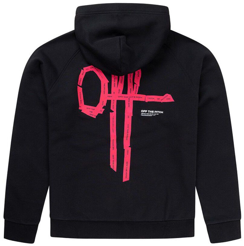 Off The Pitch Tape Off Oversized Hood zwart