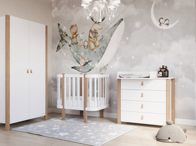 Yappy Kids Størrelsesjustering, Hvit