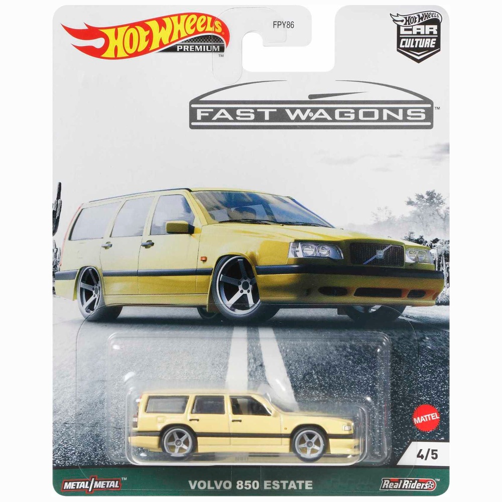 Hot Wheels Premium Car Culture 1:64 Maßstab Diecast Volvo 850 Kombi