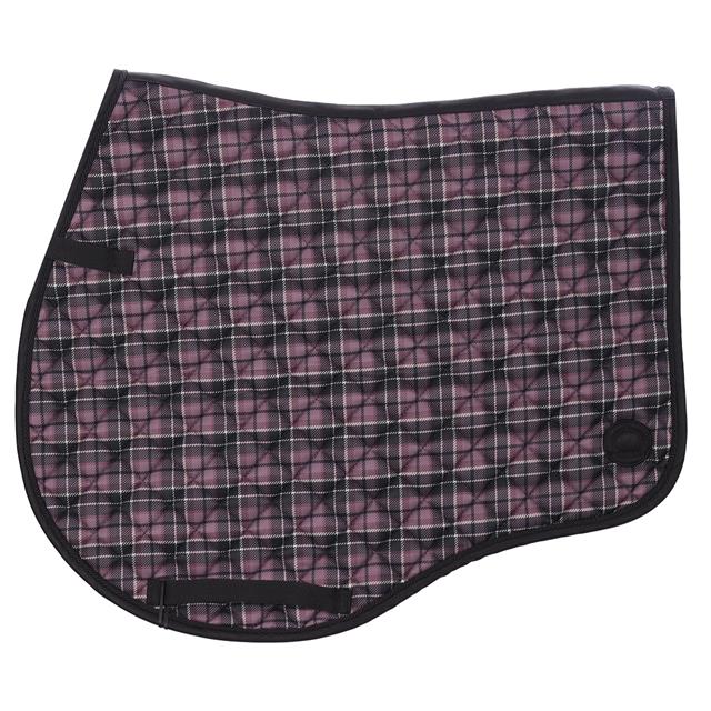 Zadeldek Montar MOCheri All Over Printed Checked Springen Donkerpaars