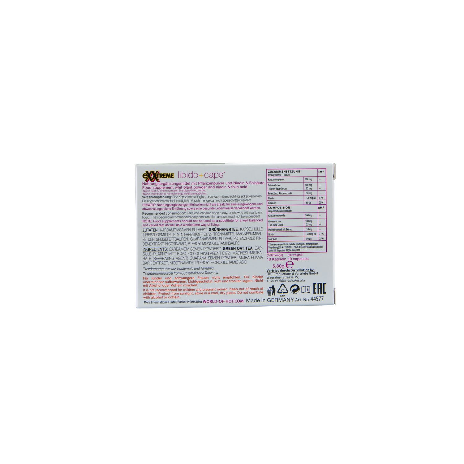 HOT *Exxtreme Libido Caps* for women
