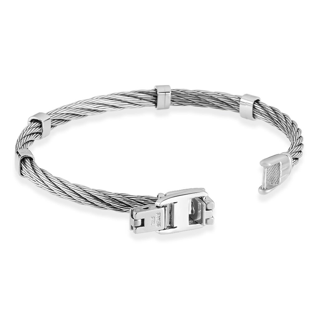 Bracelet Sarenne Acier Bicolore