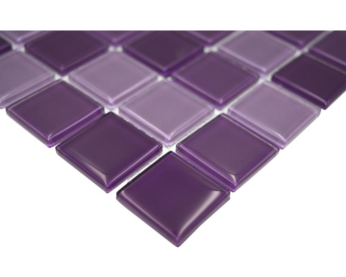 Glasmozaïek CM 4888 mix paars 30,2x32,7 cm