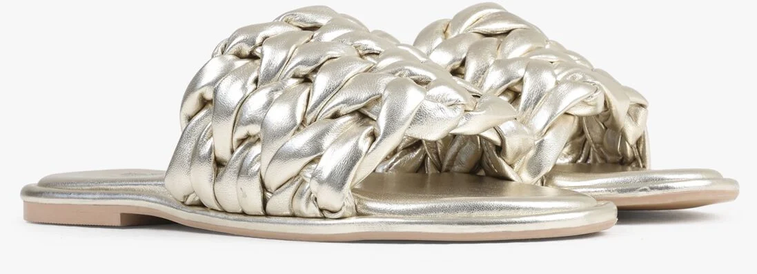 BRONX gouden bronx slippers delan-y 8520-m